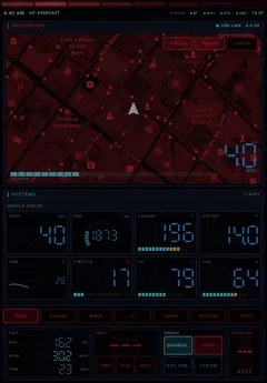 Drive page in the Super Pursuit theme